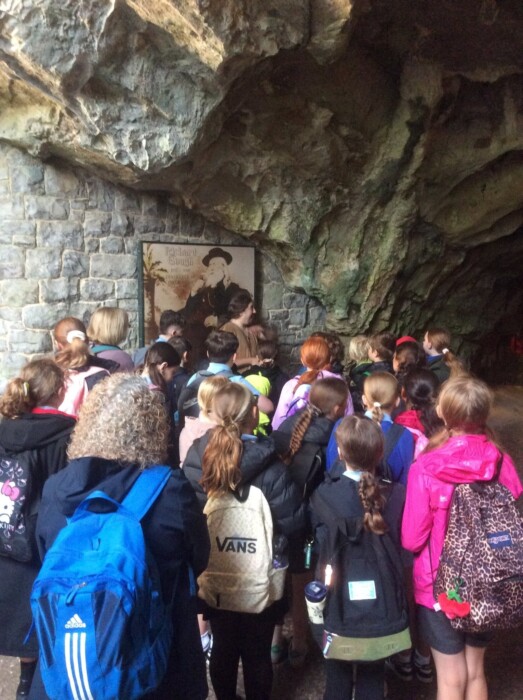 Pupils from St Benedict's Catholic Primary School visited Cheddar Gorge to explore Britain's prehistoric past and bring their Stone Age learning to life.
