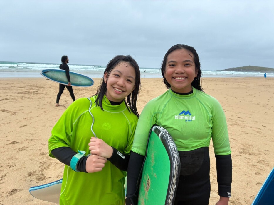 Pupils from St Mary's Catholic Primary School in Bath enjoyed surfing, kayaking and coasteering during an action-packed residential trip to Cornwall.