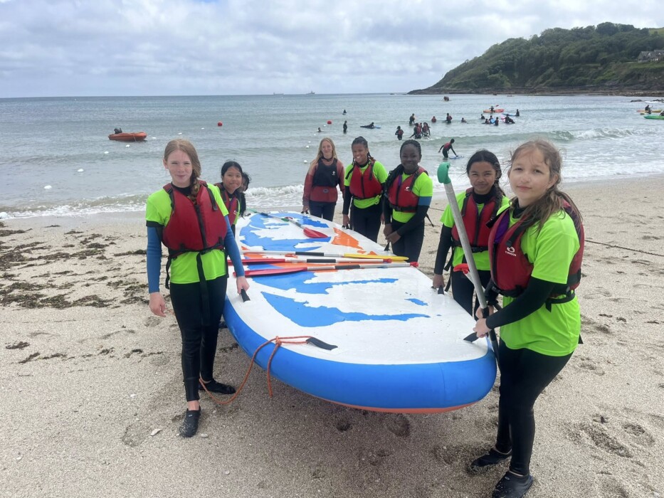 Pupils from St Mary's Catholic Primary School in Bath enjoyed surfing, kayaking and coasteering during an action-packed residential trip to Cornwall.