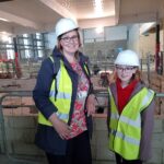 Westwood with Iford School helped create a lasting legacy by contributing to a Trowbridge Leisure Centre time capsule set to be opened in 2056.