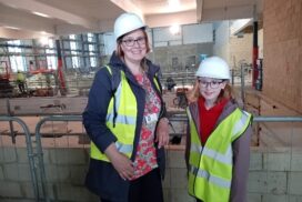 Westwood with Iford School helped create a lasting legacy by contributing to a Trowbridge Leisure Centre time capsule set to be opened in 2056.