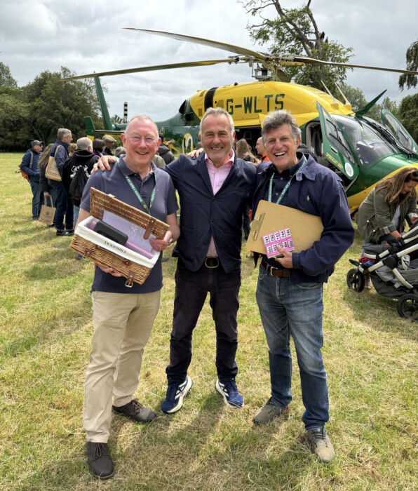 Middlewick House Open Garden raised a record £245,000 for Wiltshire and Bath Air Ambulance Charity and The Wiltshire Bobby Van Trust.
