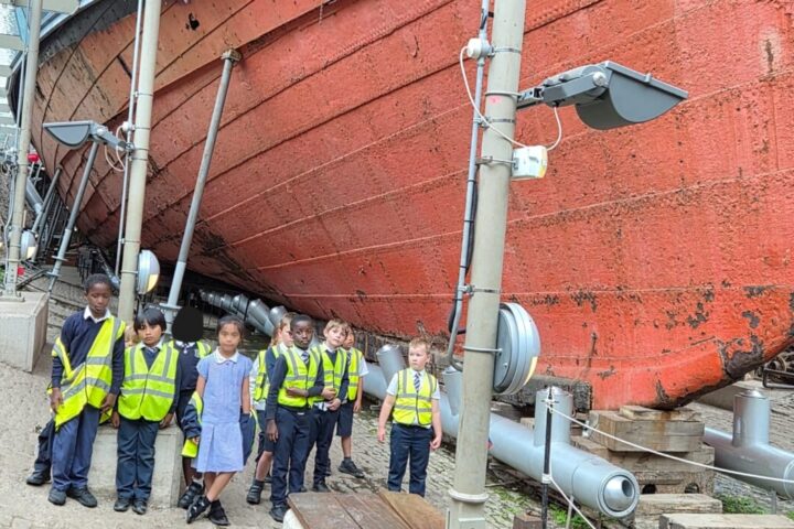Year 2 pupils from St Mary’s Catholic Primary School in Bath brought Victorian history to life during a visit to Brunel’s SS Great Britain.