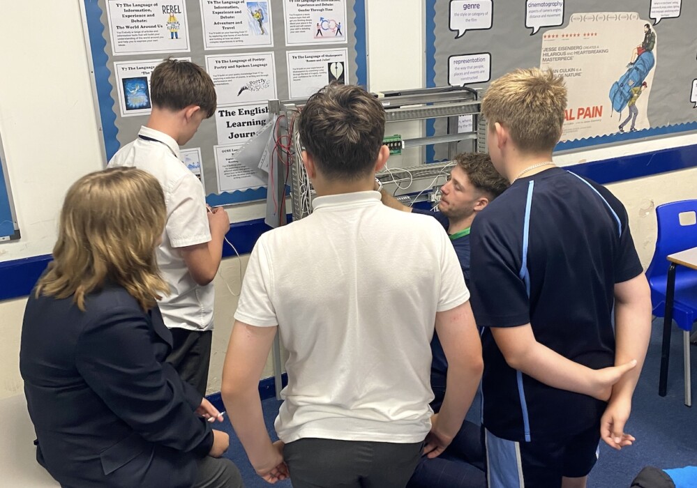Year 9 pupils at Kingsbury Green Academy worked with local employers on real-world projects during an innovative careers experience day.