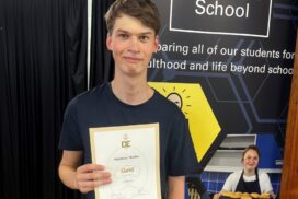 Fosse Way School student Matthew Walker has made school history by becoming its first pupil to complete Bronze, Silver and Gold DofE Awards.