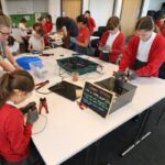 Saltford Primary School was among 11 schools taking part in interactive recycling workshops, helping more than 430 children learn about electronic waste and sustainability.