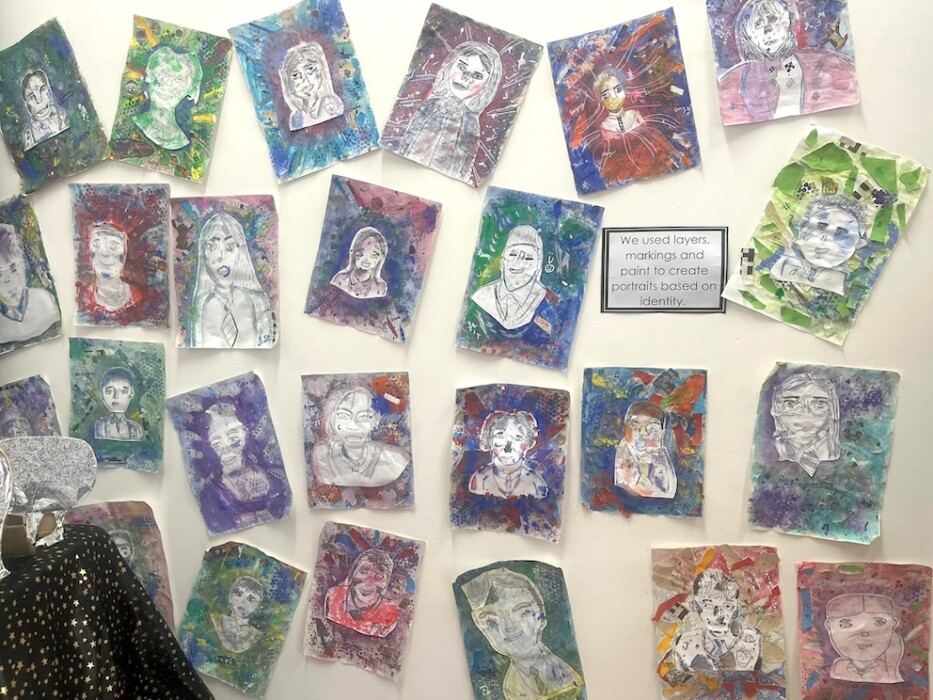 Pupils at St Mary’s Catholic Primary School in Bath celebrated Sky Arts Access All Arts Week with a joyful gallery exhibition for families.
