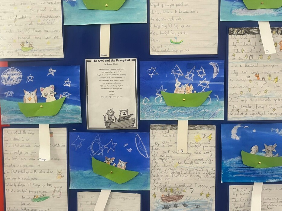 Pupils at St Mary’s Catholic Primary School in Bath celebrated Sky Arts Access All Arts Week with a joyful gallery exhibition for families.