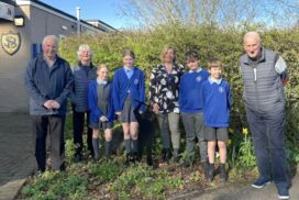 St Benedict’s Catholic Primary School has received a historic miner sculpture after pupils explored Somerset’s mining past at Radstock Museum.