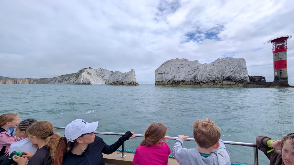 Year 5 pupils from Weston All Saints Primary School in Bath enjoyed a three-day Isle of Wight residential linked to their geography learning.