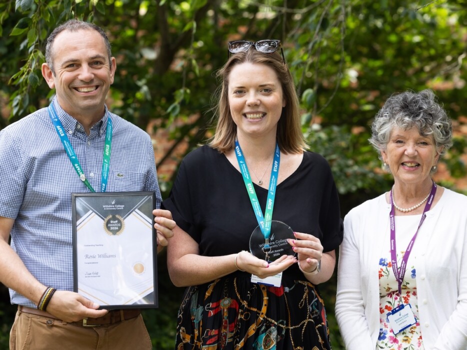 Meta descriptionWiltshire College & University Centre has celebrated the dedication, compassion and expertise of staff at its annual Staff Awards, held at Lackham campus.