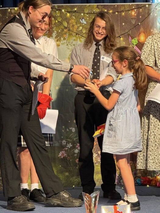 Pupils at St Mary’s Catholic Primary School in Chippenham performed poems from memory during the school’s annual Poetry Slam.