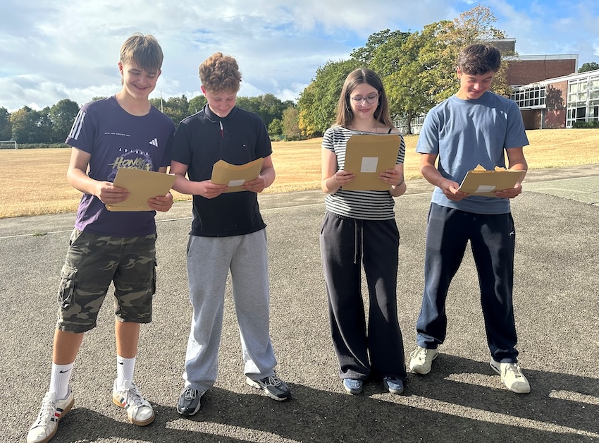 Lawn Manor Academy pupils are celebrating the strongest GCSE results in the school’s history, including a record number of top grades.