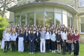 Royal High School Bath students celebrate GCSE success, with more than 20% of grades at grade 9 as many prepare to join its Future Focused Sixth Form.