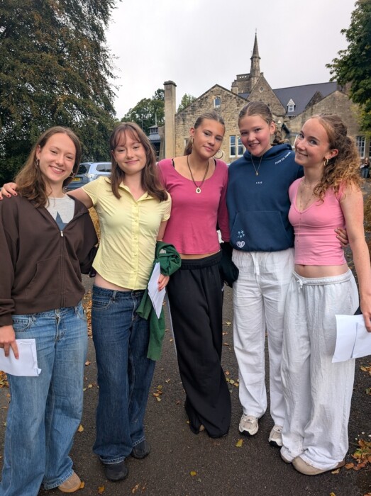 Royal High School Bath students celebrate GCSE success, with more than 20% of grades at grade 9 as many prepare to join its Future Focused Sixth Form.