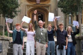 Kingswood School pupils celebrate outstanding GCSE and IGCSE results, with 69% of grades awarded at Levels 9–7 and strong performances across the curriculum.