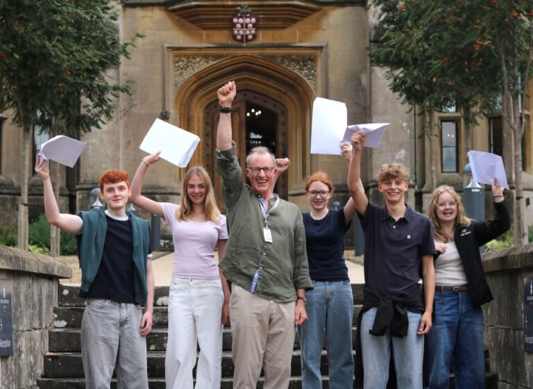 Kingswood School pupils celebrate outstanding GCSE and IGCSE results, with 69% of grades awarded at Levels 9–7 and strong performances across the curriculum.