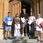 Kingswood School students celebrate outstanding A-Level and BTEC results, with almost half of A-Level grades at A*-A and all seven Oxbridge offers secured.