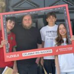 Wiltshire College students celebrate a 96% vocational pass rate and 94% T-Level pass rate, with many progressing to university and work.