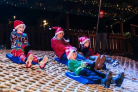 Twilight Tobogganing returns to Mendip from 5 November 2026, with fairy lights, Zibob racing, s’mores, hot chocolate and festive family fun.