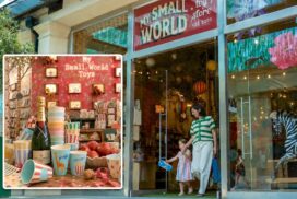 My Small World Toys in Bath is bringing back Champagne and Tissues this September, supporting parents after their child's first day at school.
