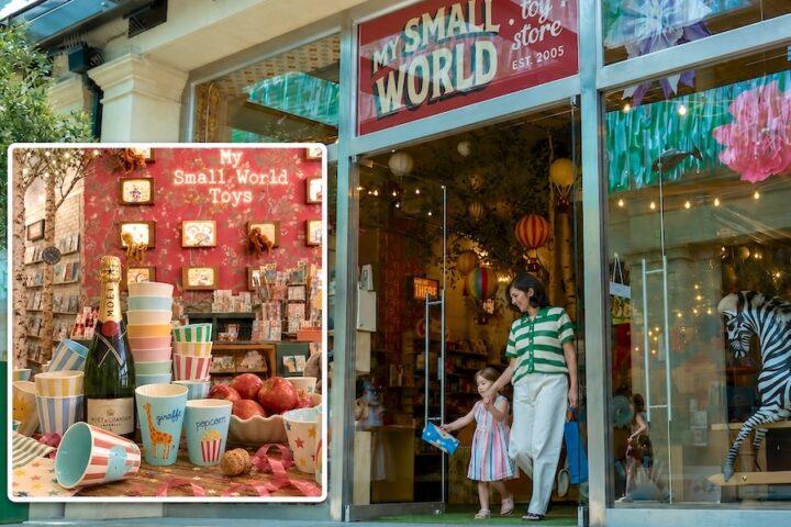 My Small World Toys in Bath is bringing back Champagne and Tissues this September, supporting parents after their child's first day at school.
