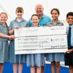 Pupils at St Margaret’s Prep in Calne have raised £2,789.65 for Guide Dogs UK through a Colour Run, Enterprise Week and other activities.