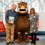 Dame Julia Donaldson and Axel Scheffler surprised Bath nursery children with a special Gruffalo Granny storytime at Bath Central Library.