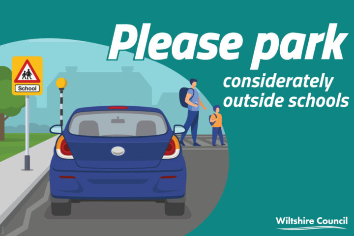Wiltshire Council is asking parents and carers to park safely and considerately outside schools following concerns about drop-off and pick-up times.