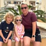 Bath mum Emily Smith and her seven-year-old son are taking on the RUHX Glow Run after the care given to her daughter at the RUH.