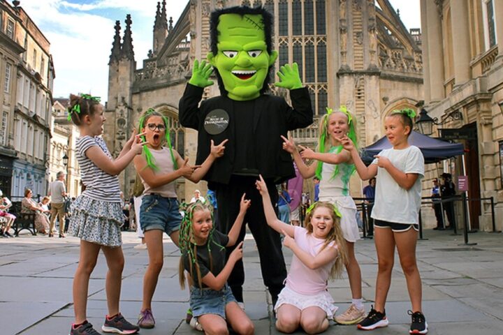 80 young dancers will take over Bath city centre for Freak Out with Frankenstein, a free family event near Bath Abbey on Saturday 3 October.