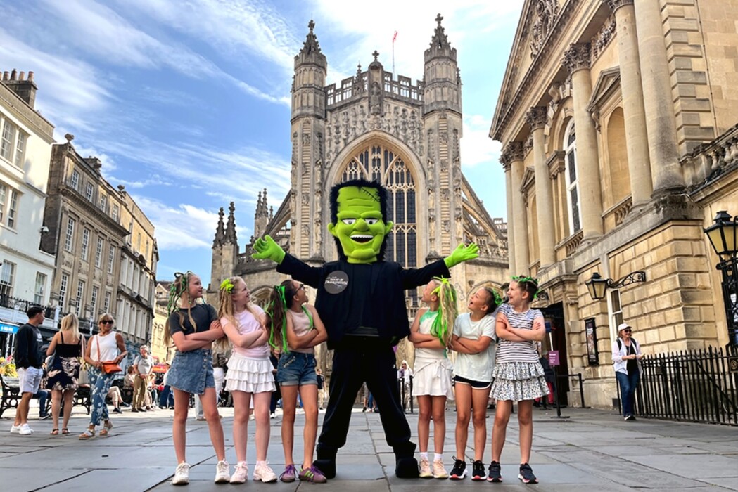 80 young dancers will take over Bath city centre for Freak Out with Frankenstein, a free family event near Bath Abbey on Saturday 3 October.