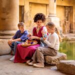 Win free entry for two adults and two children to The Roman Baths Halloween craft event with Bristol Scrapstore on 31 October.