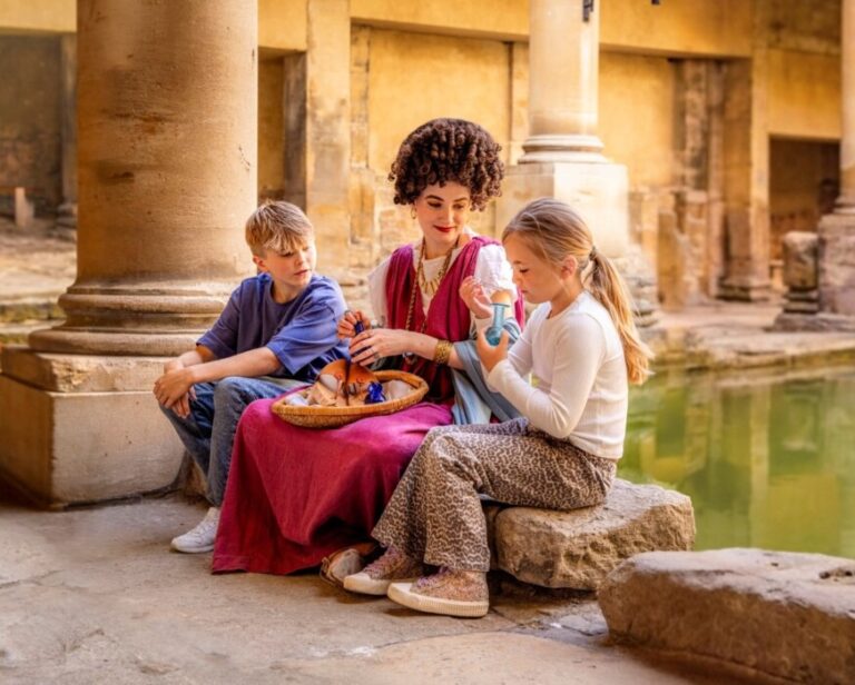 Win free entry for two adults and two children to The Roman Baths Halloween craft event with Bristol Scrapstore on 31 October.