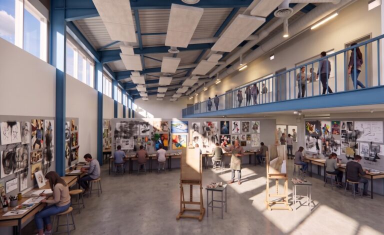 Wiltshire College is investing £5.9m in its Trowbridge campus, creating new creative arts studios and significantly expanding construction training.