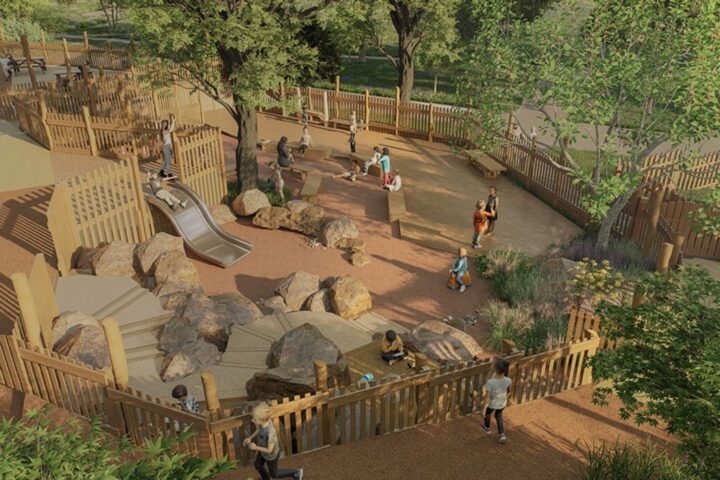 King Edward’s School, Bath has revealed new outdoor learning and play spaces as part of a £3m redevelopment of its Pre-Prep and Junior School.