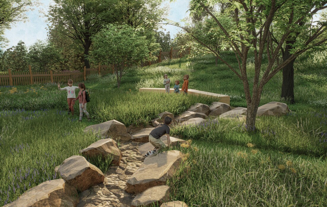 King Edward’s School, Bath has revealed new outdoor learning and play spaces as part of a £3m redevelopment of its Pre-Prep and Junior School.