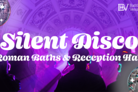 Silent Disco 2024 Facebook Event Banner Roman Baths