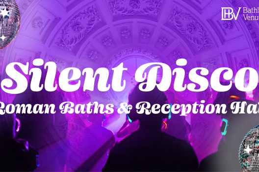 Silent Disco 2024 Facebook Event Banner Roman Baths