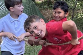 Pupils at St Martin’s Garden Primary School in Bath have returned to a new Forest School area created with help from the University of Bath.
