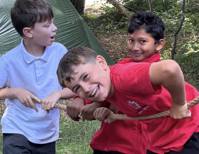 Pupils at St Martin’s Garden Primary School in Bath have returned to a new Forest School area created with help from the University of Bath.