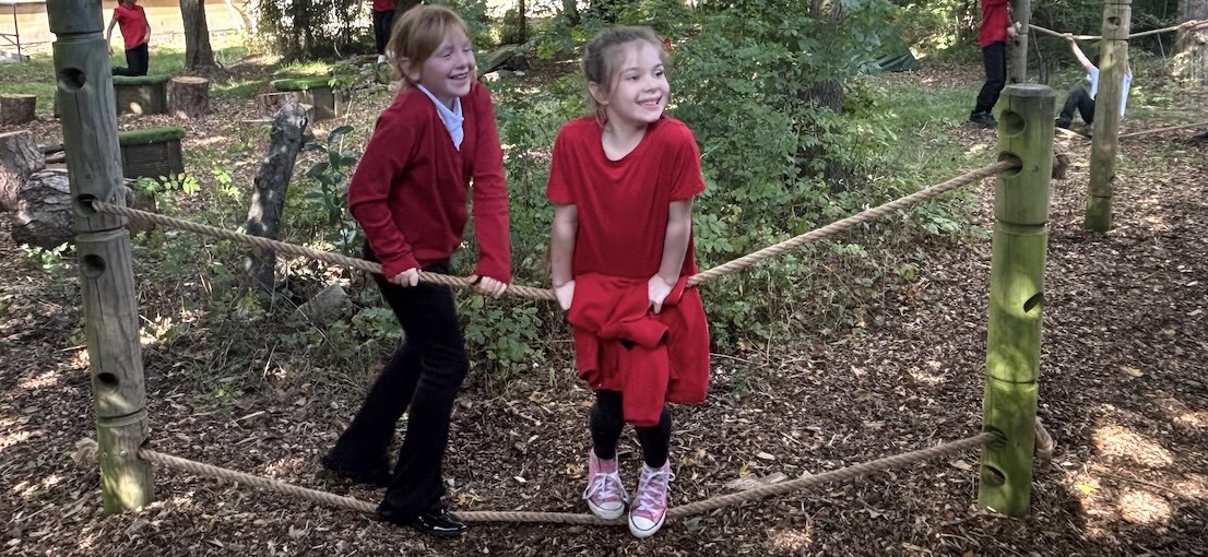 Pupils at St Martin’s Garden Primary School in Bath have returned to a new Forest School area created with help from the University of Bath.