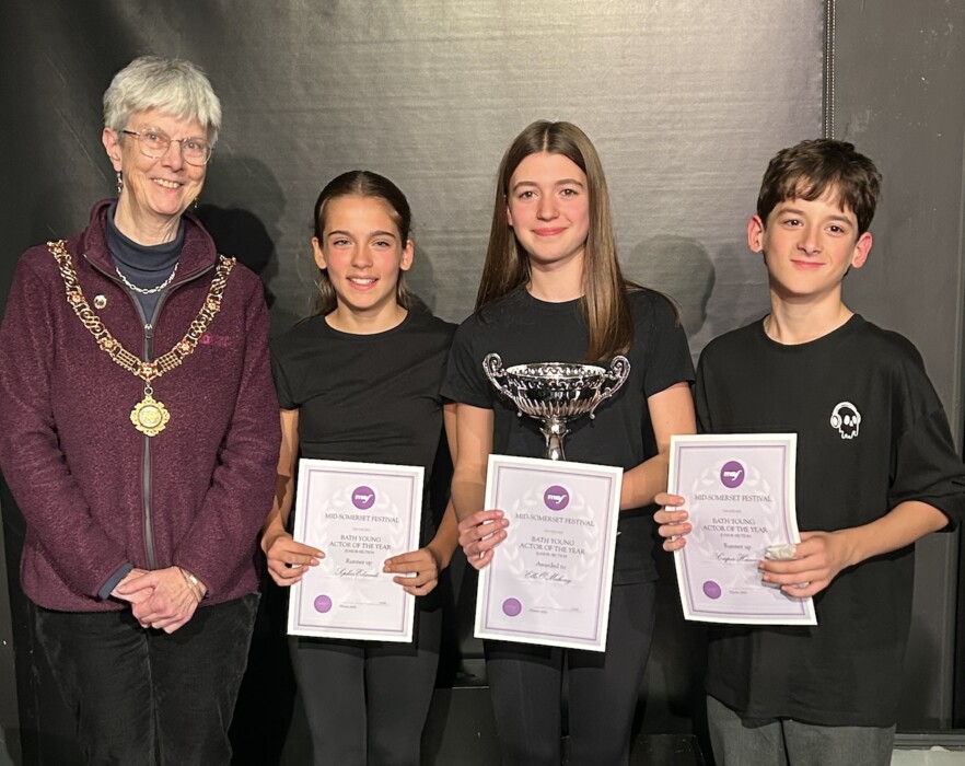 Hayesfield School’s Ella O’Mahony and Stonar School’s Henry Parr have won the junior and senior titles at Bath Young Actor of the Year 2026.