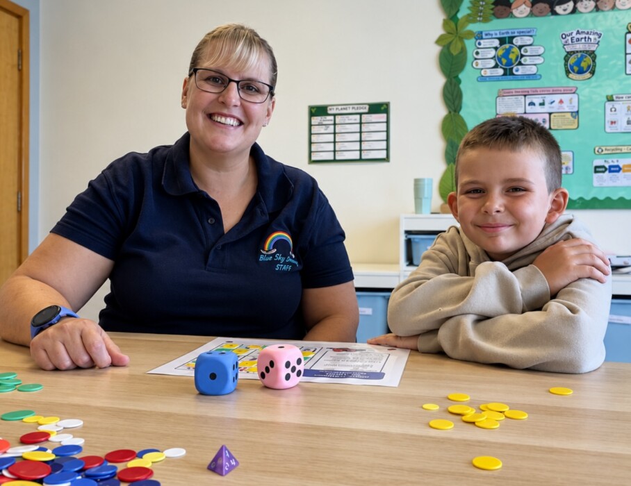Blue Sky Learning in Calne celebrates three business award nominations and Thrive recognition for its inclusive approach to supporting children's education.