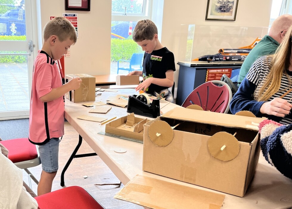 Build with LEGO®, Meccano, cardboard and recycled materials and take on a spooky Halloween Trail at the REME Museum this October half term.