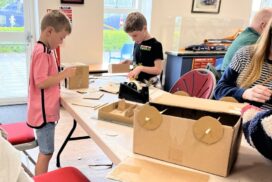 Build with LEGO®, Meccano, cardboard and recycled materials and take on a spooky Halloween Trail at the REME Museum this October half term.