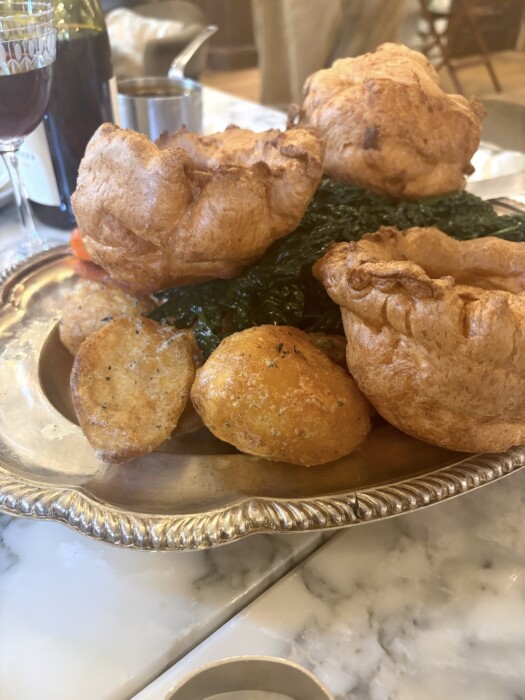Ian Waller and his family enjoy a Sunday roast at Emberwood, Francis Hotel Bath, with delicious food, exceptional service and a wonderful dessert trolley.