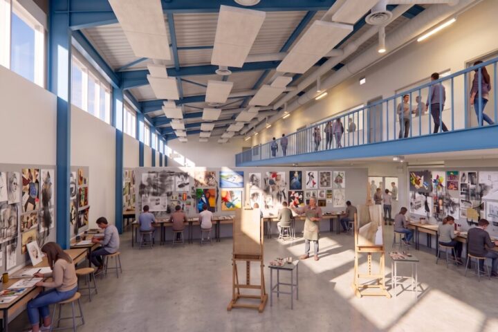 Wiltshire College’s Trowbridge campus is getting a £4.3m School for Digital and Creative Art, with new studios and more student places from 2027.