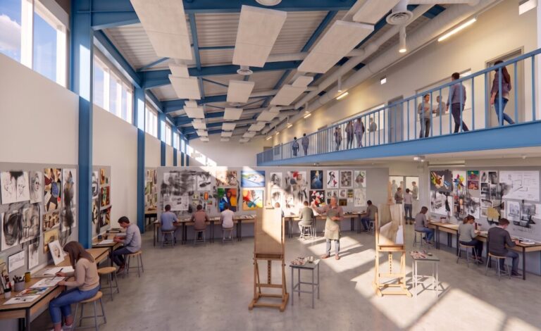 Wiltshire College’s Trowbridge campus is getting a £4.3m School for Digital and Creative Art, with new studios and more student places from 2027.