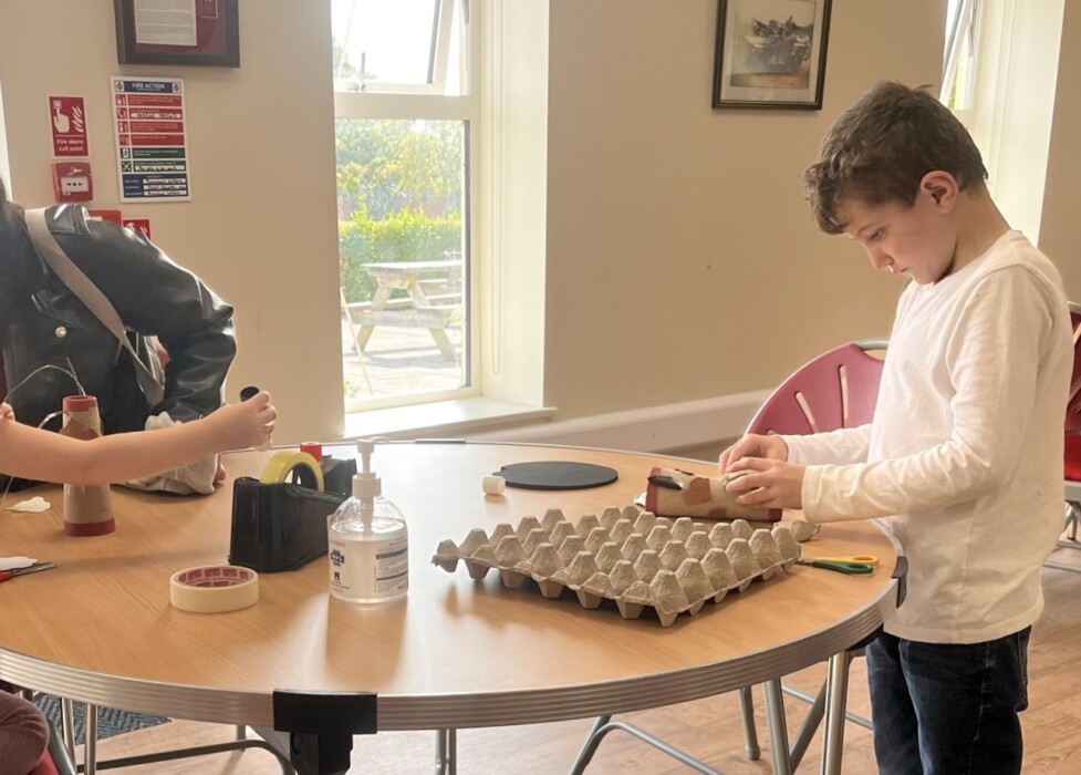 Build with LEGO®, Meccano, cardboard and recycled materials and take on a spooky Halloween Trail at the REME Museum this October half term.